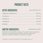 Vegan Omega Oil Chews for Dogs - 60 Soft Bites