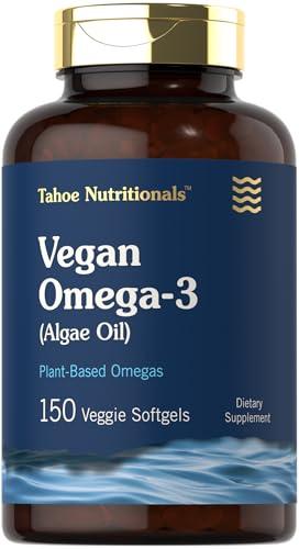 Tahoe Nutritionals Algae Oil Vegan Omega 3 150 Softgels