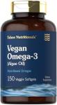 Carlyle Vegan Omega 3 from Algae Oil - 150 Softgels