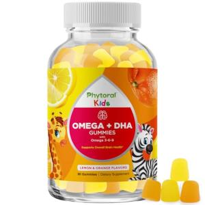 Vegan Omega 3 Gummies for Kids' Health