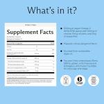 Vegan Omega 3 DHA EPA Supplement - 500MG Algae Oil