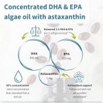 High-Potency Vegan Omega 3 & Astaxanthin Softgels