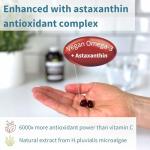 High-Potency Vegan Omega 3 & Astaxanthin Softgels