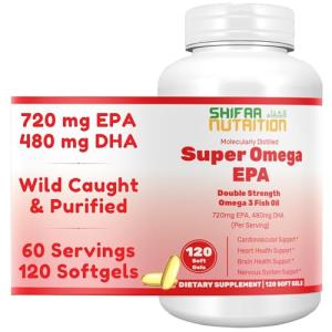 Halal Double Strength Vegan Omega 3 Softgels