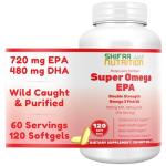 Halal Double Strength Vegan Omega 3 Softgels