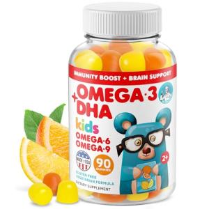 Vegan Omega 3 Gummies for Kids - 90 Count