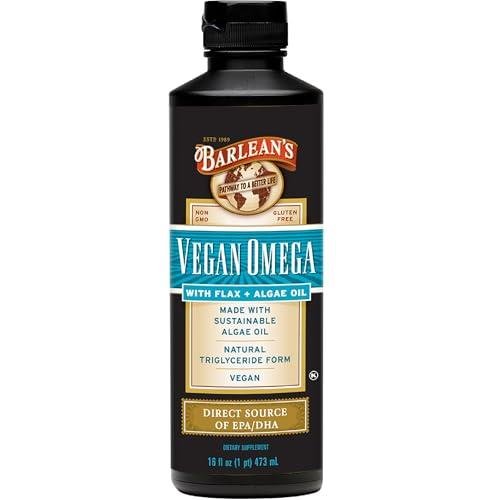 Vegan Omega 3 Liquid Flax & Algae Oil