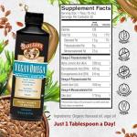 Vegan Omega 3 Liquid Flax & Algae Oil