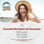 Vegan Omega 3 Liquid Flax & Algae Oil