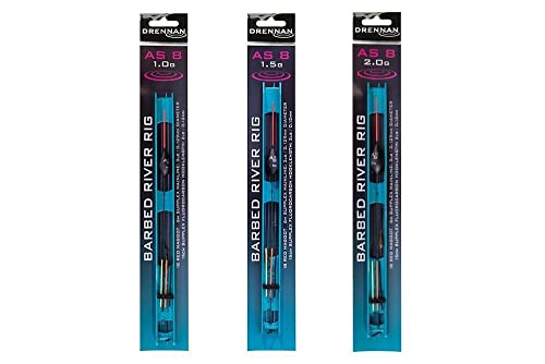 Drennan AS8 Pre-Tied River Rigs - 2g