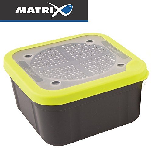 Matrix Lime/Grey Bait Box - 1.1 Pint