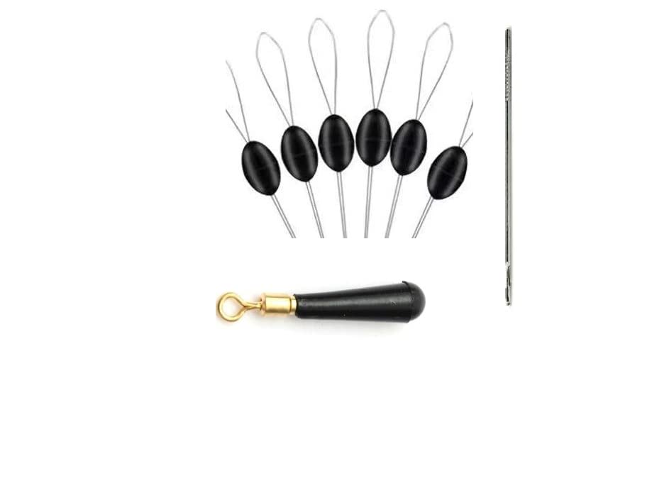 TFS Clear Crystal Waggler Floats with Extras