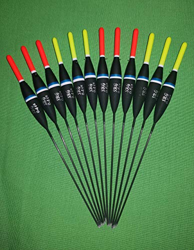 Assorted SRG Pole Floats - 12 Pack