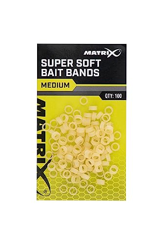 Matrix Medium Super Soft Bait Bands - 100 Pack
