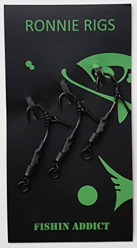 Pre-Tied Ronnie Rig with 12mm Boilie Screw