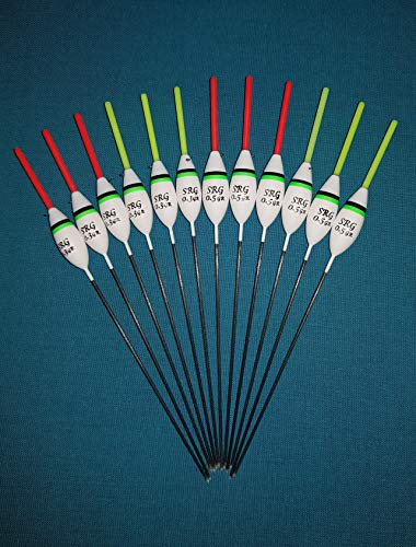 Assorted Pole Floats - 12 Pack