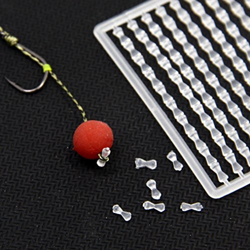 Ready Tied Hair Rigs with Barbless Hooks for Carp