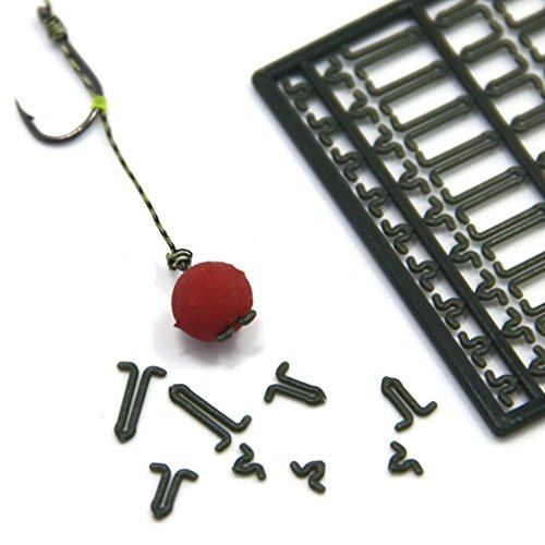 Ready Tied Hair Rigs with Barbless Hooks for Carp