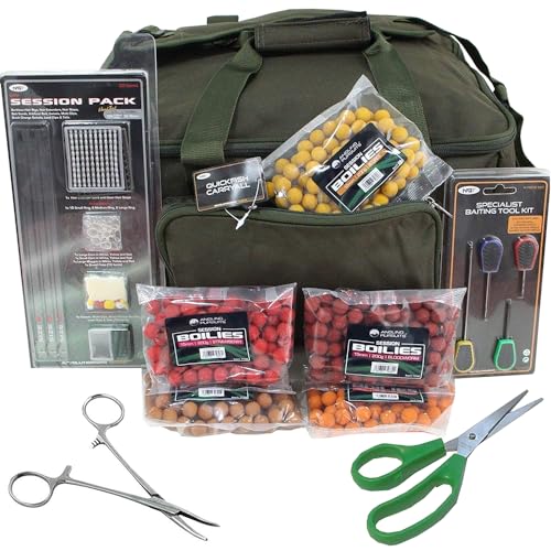 NGT Green Carp Fishing Tackle Carryall Bag Set