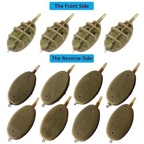 Inline Fishing Feeders Set with Quick Release Mould