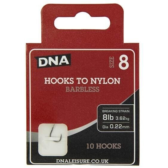 Barbless Coarse Fishing Hooks with Loops - 60 Pack