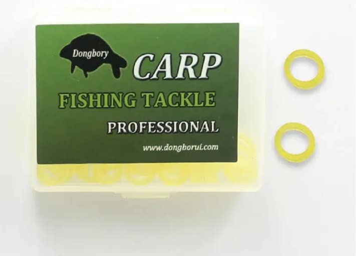 100pcs Elastic Pellet Bait Bands for Fishing