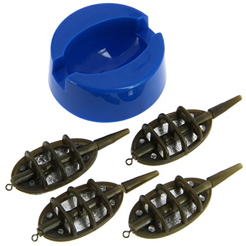 NGT 4+1 In-Line Method Feeder Set - Green