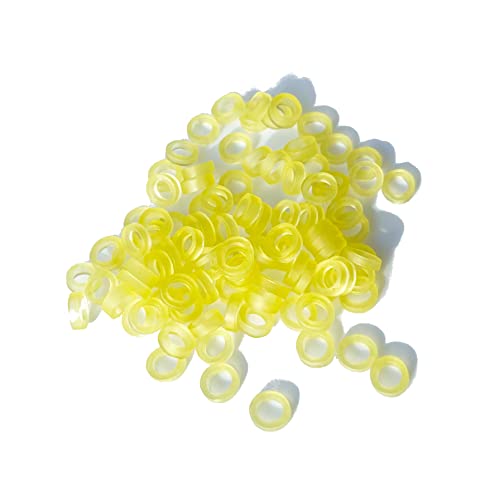Anglerholics 100pcs Pellet Bait Bands for Carp