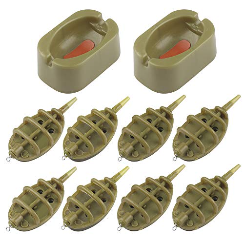 Chudian Inline Feeders Set for Carp Fishing 10pcs