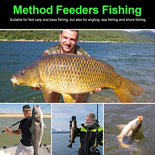 Realure Carp Fishing Method Feeders with Weights