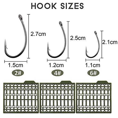 Shaddock 18pcs Handmade Carp Fishing Rigs Set