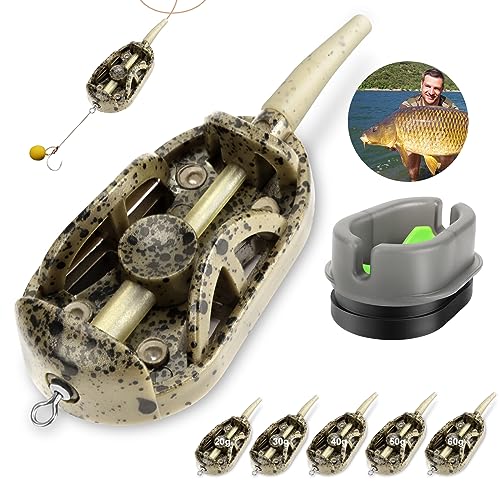 Realure Inline Carp Fishing Feeders with Weights