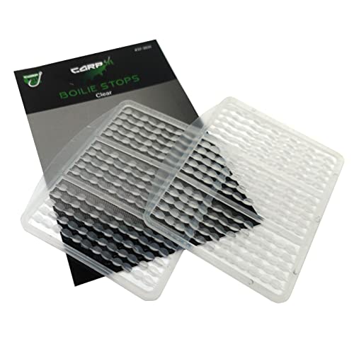 Carp On Clear Boilie Stops - 180 Pack