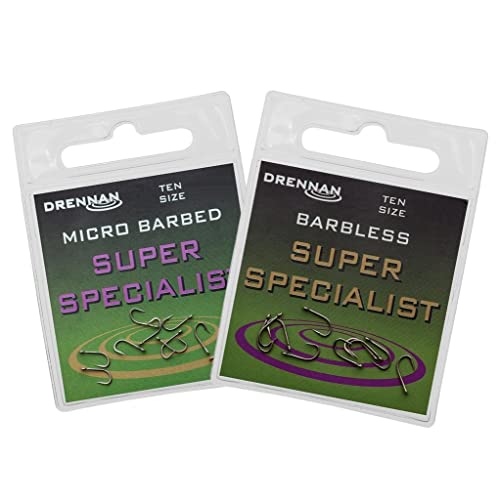 Drennan Super Specialist Micro Barbed Hooks