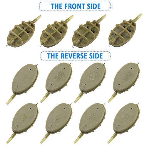 Chudian Inline Feeders Set for Carp Fishing 10pcs