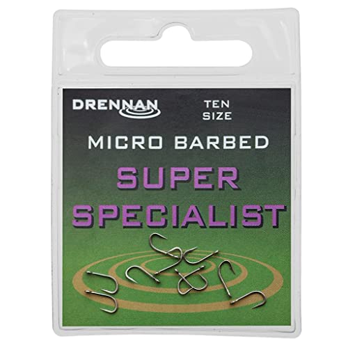Drennan Super Specialist Micro Barbed Hooks