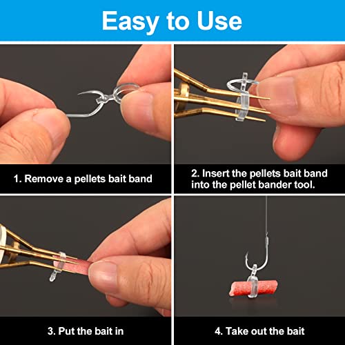 Realure Pellet Bander Tool with Bait Bands