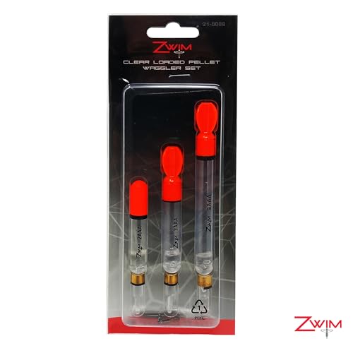 ZWIM 3pcs Durable Pellet Waggler Float Set