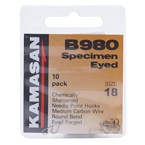 Kamasan B980 Size 18 Barbed Specimen Hooks