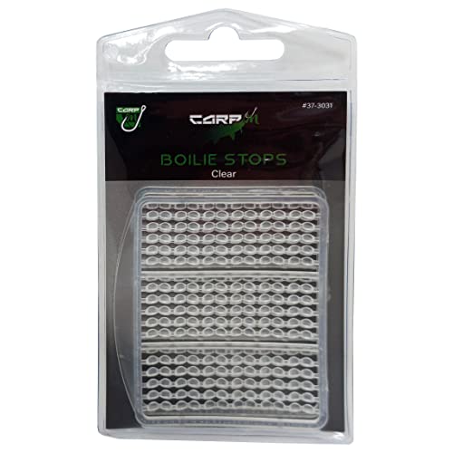 Carp On Clear Boilie Stops - 180 Pack
