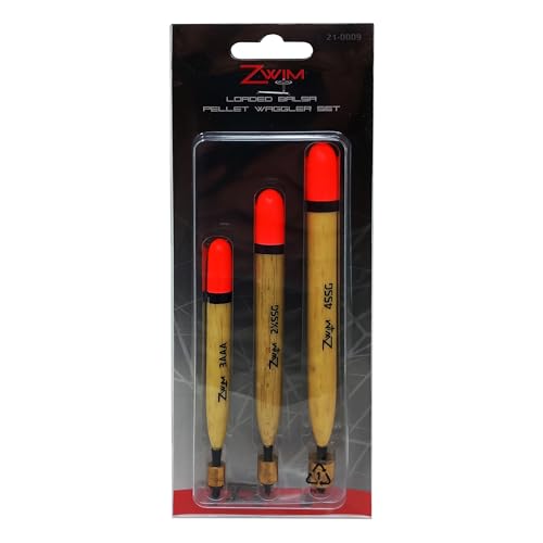 ZWIM 3pcs Balsa Pellet Waggler Float Set