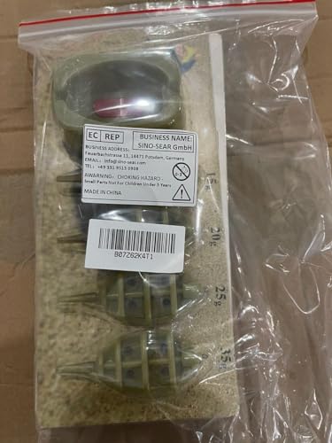 Chudian Inline Feeders Set for Carp Fishing 10pcs