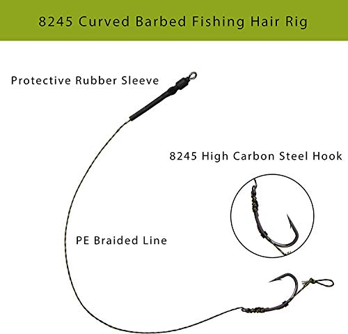OROOTL Carp Fishing Hair Rigs Kit with Accessories