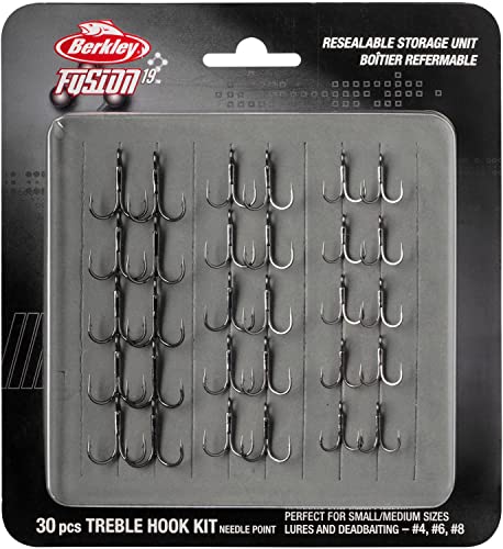 Berkley Fusion19 Small Treble Hooks Assortment