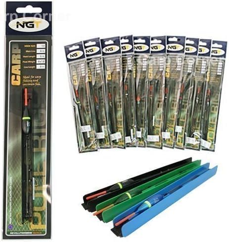NGT 10 Deluxe Barbless Pole Float Rigs