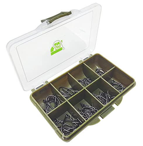 Assorted Barbless Carp Eyed Fishing Hooks Set