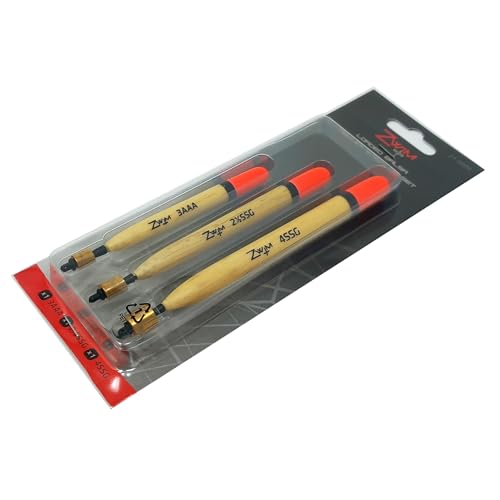 ZWIM 3pcs Balsa Pellet Waggler Float Set