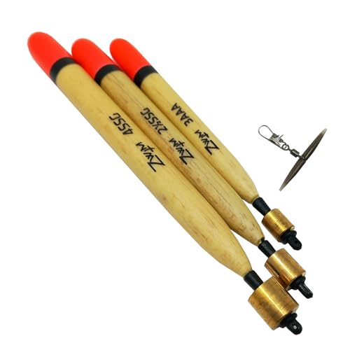 ZWIM 3pcs Balsa Pellet Waggler Float Set