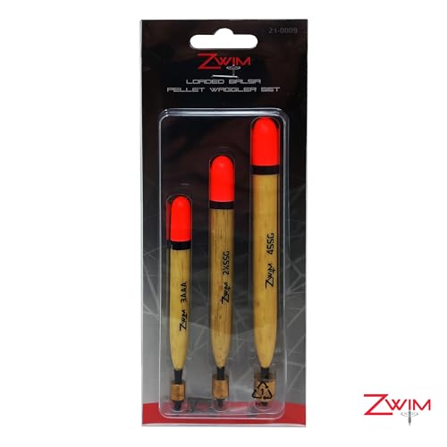 ZWIM 3pcs Balsa Pellet Waggler Float Set