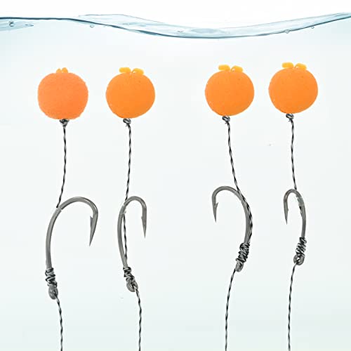 Luroad Carp Fishing Hair Rigs - 20 Pieces